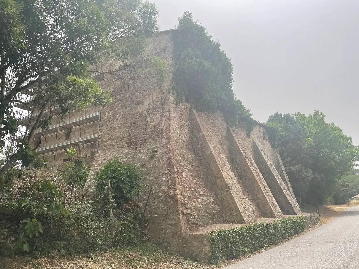 Casale del '500 — prima dell'intervento