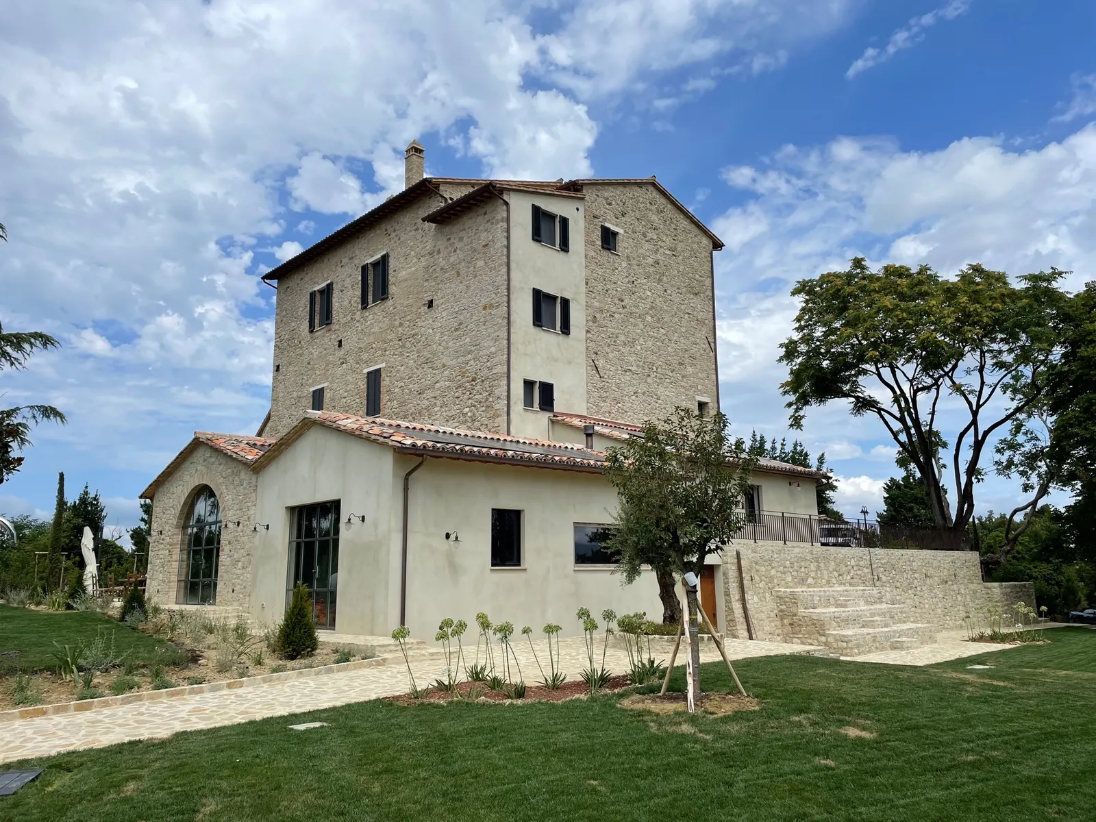 Casale del '500 — dopo l'intervento